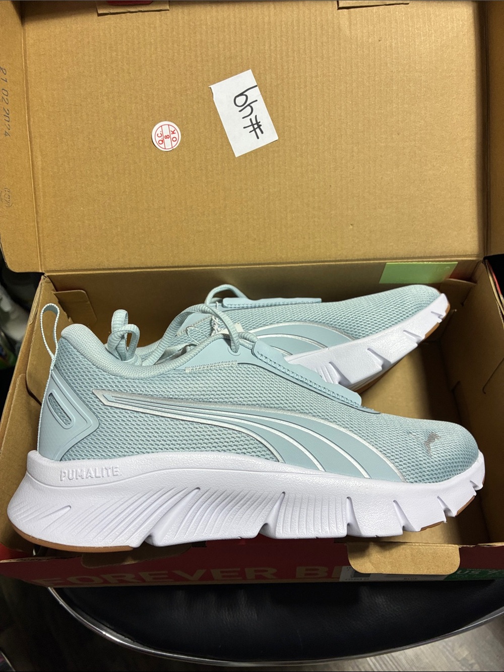 Puma Women's Light Blue Lightweight Running Sneakers